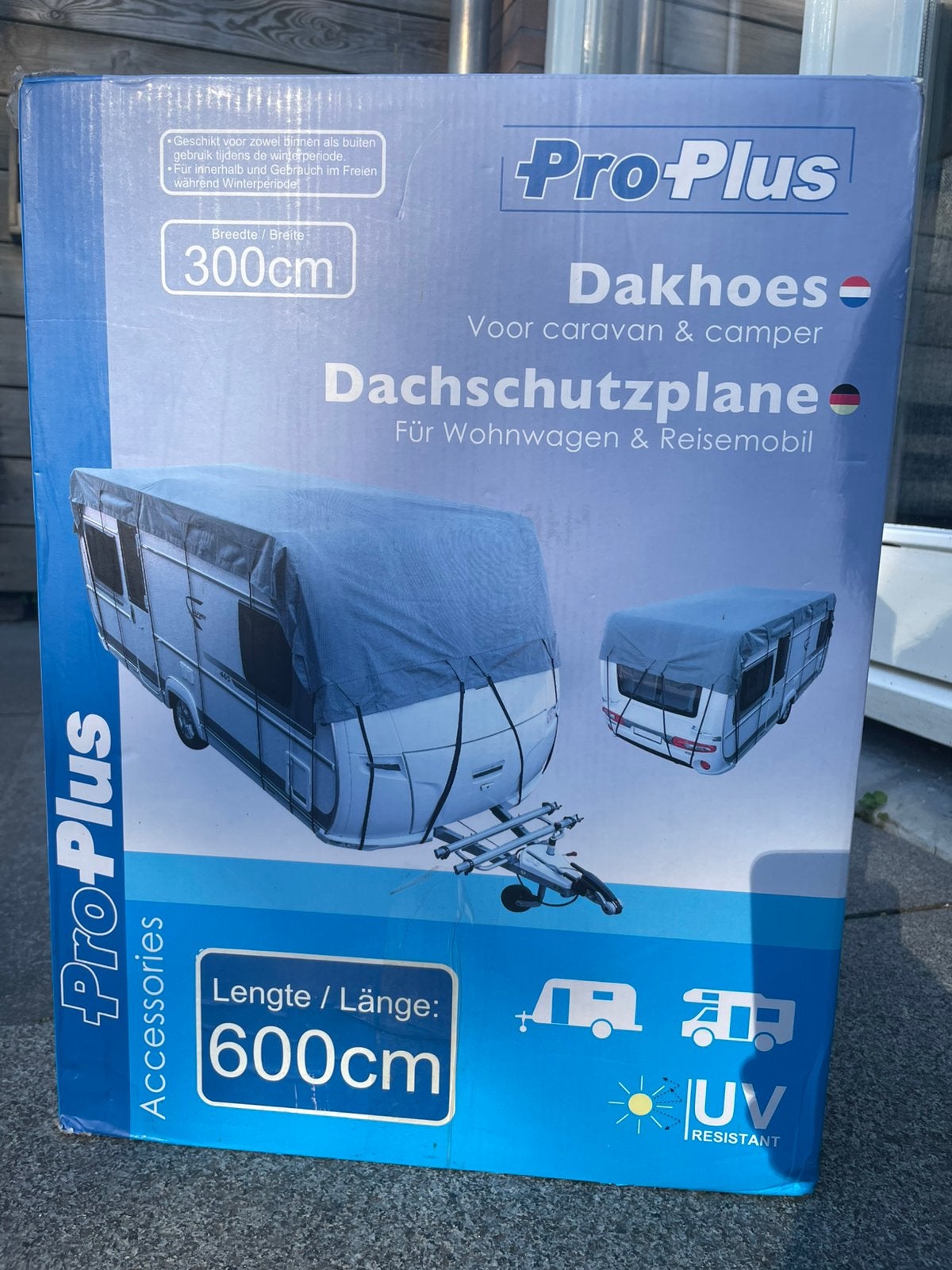 Dakhoes voor caravan - camper L=600, Ophalen of Verzenden, Zo goed als nieuw