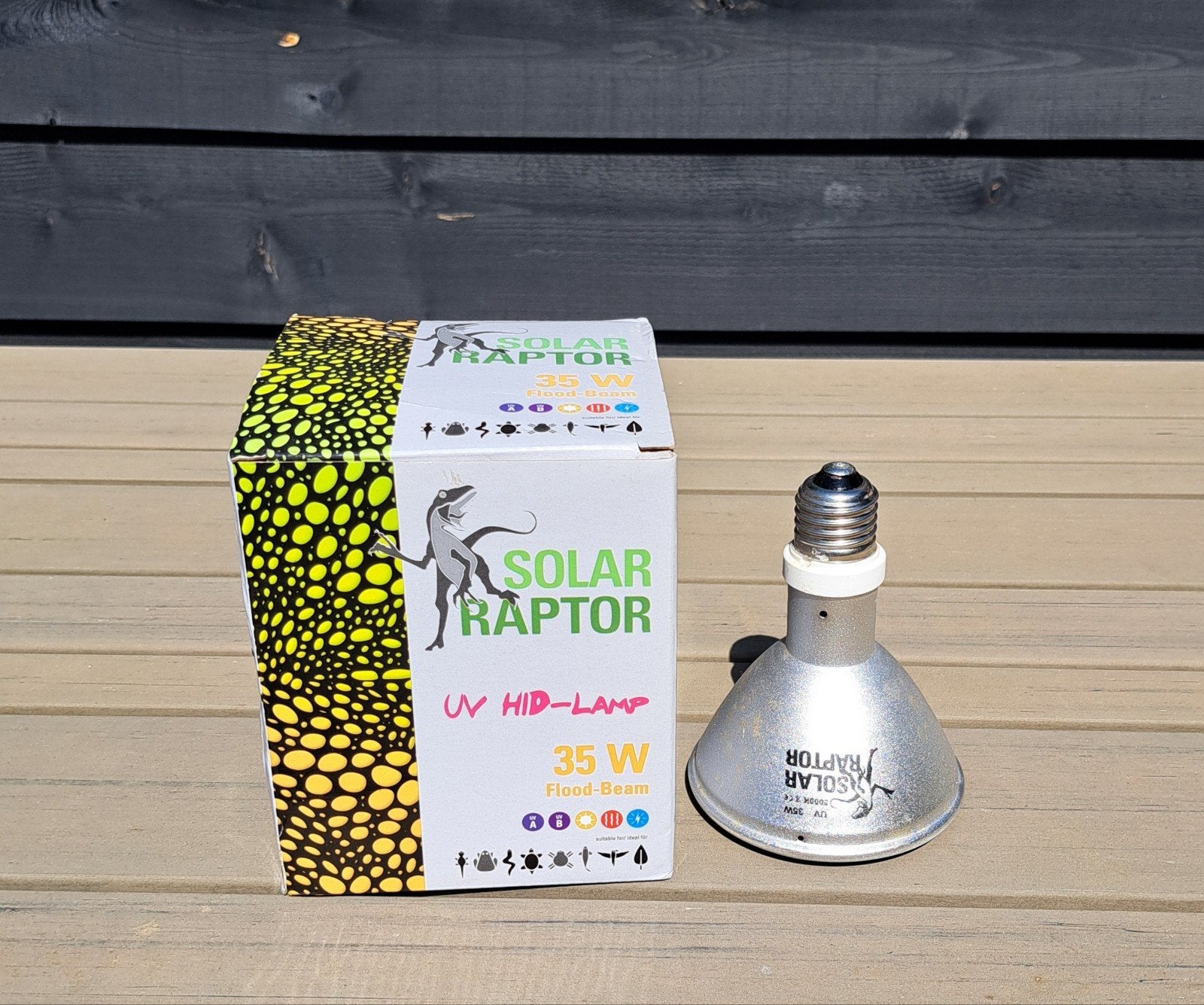 Solar Raptor UV HID-lamp 35W Flood-Beam, Ophalen of Verzenden, Gebruikt, Verlichting