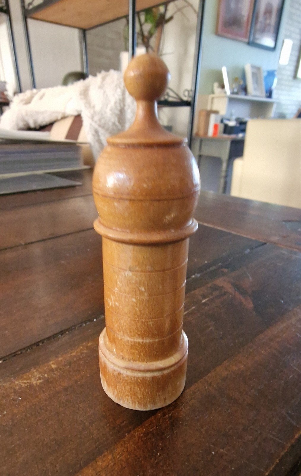 oud tonnetje met dobbelstenen, Ophalen of Verzenden, Gebruikt