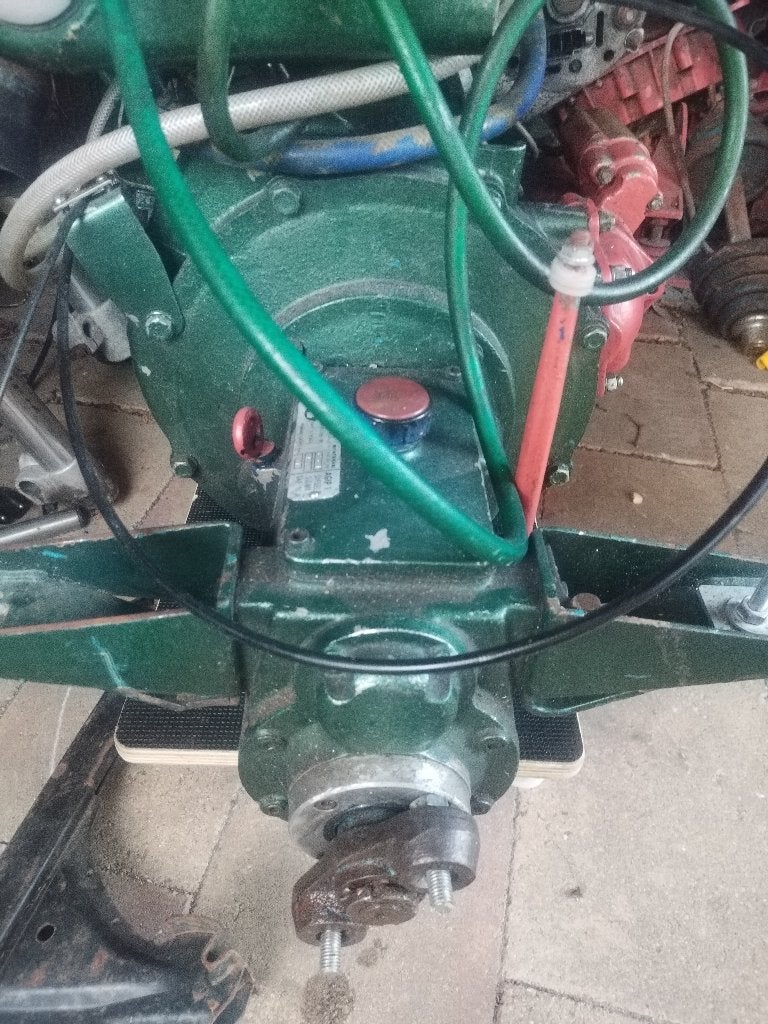 Lister Petter AC1W starten lopend te zien met keerkoppeling, Ophalen, Gebruikt, 5 tot 10 pk, Binnenboordmotor