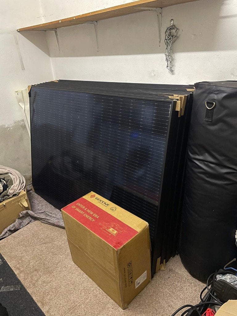 LONGi zonnepanelen 12 stuks ongebruikt!!, Ophalen, Nieuw, Paneel, 200 wattpiek of meer