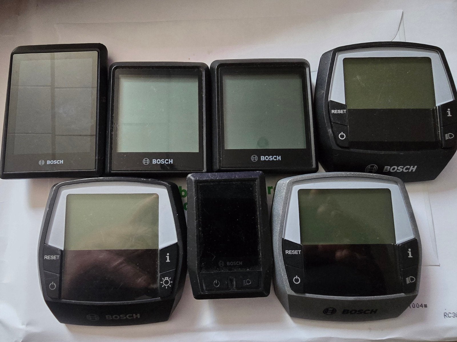 Verschilende Fietscomputer, Ophalen, Bosch, Tejadaoudijzer@gmail.com, Nederland