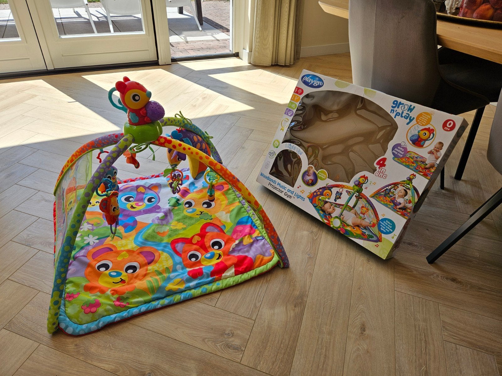 Playgro 4-in1 speelkleed, Ophalen, Zo goed als nieuw, Speelkleed, Met licht