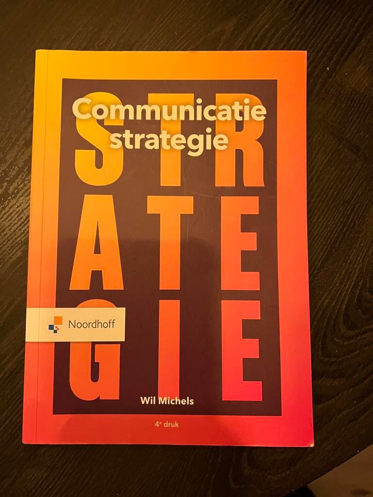 Wil Michels - Communicatiestrategie, Wil Michels, Ophalen of Verzenden, Management, Zo goed als nieuw