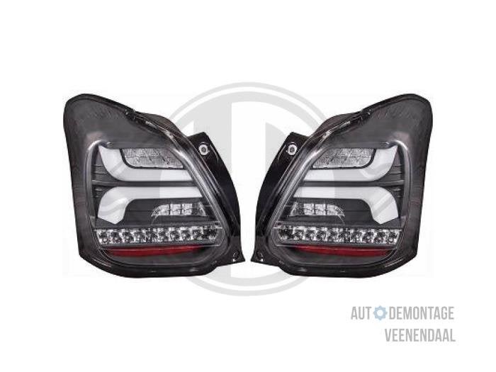 Achterlichtset links + rechts van een Suzuki Swift, Auto-onderdelen, -, -, Nieuw, Ophalen of Verzenden