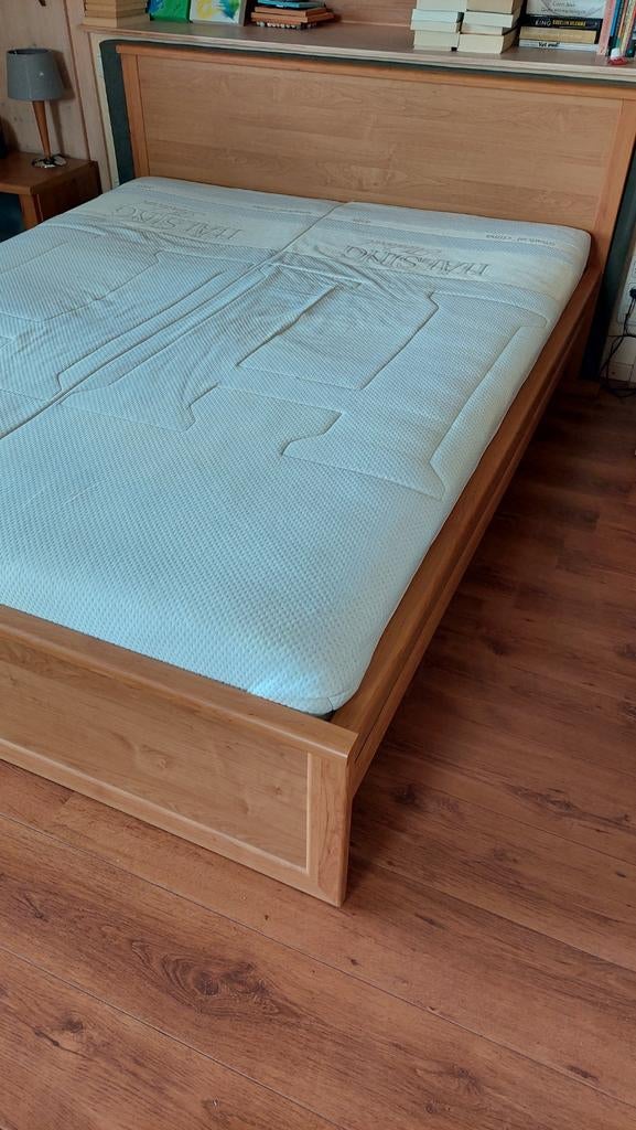 Ikea tweepersoonsbed 160x200 met lattenbodem, Ophalen, Gebruikt, Tweepersoons, 200 cm