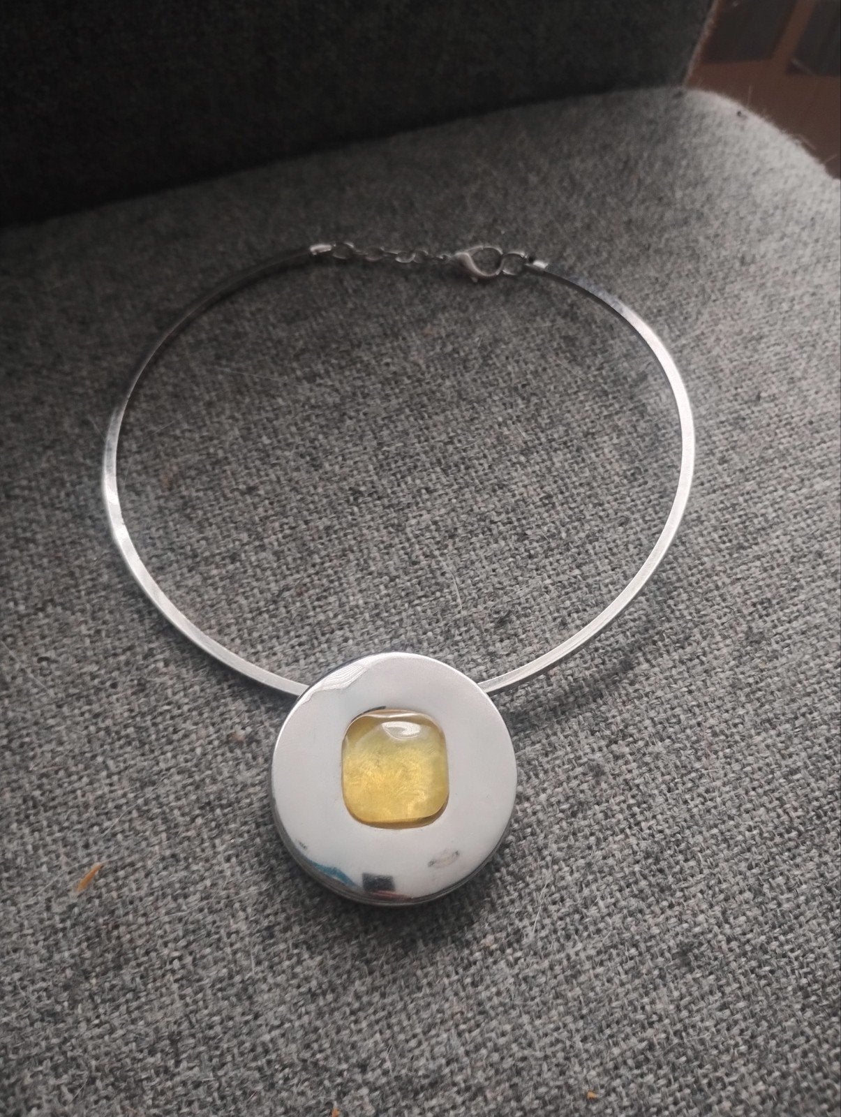 Design ketting deens ?, Verzenden, Zo goed als nieuw, Geel