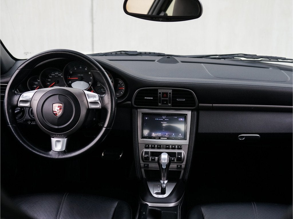 Porsche 911 [997] 3.6 Carrera 4 Coupé Aut. l Schuifdak l Xe, Auto's, Porsche, Automaat, Gebruikt, Zwart, 4 stoelen