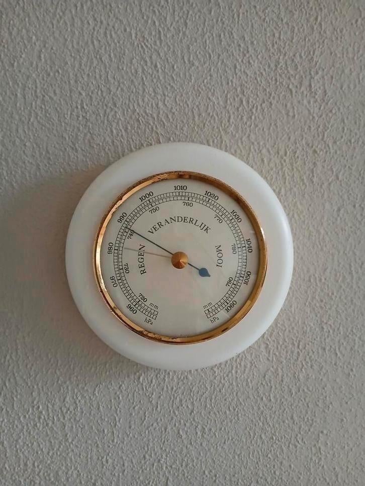 Vintage barometer, Ophalen of Verzenden, Gebruikt