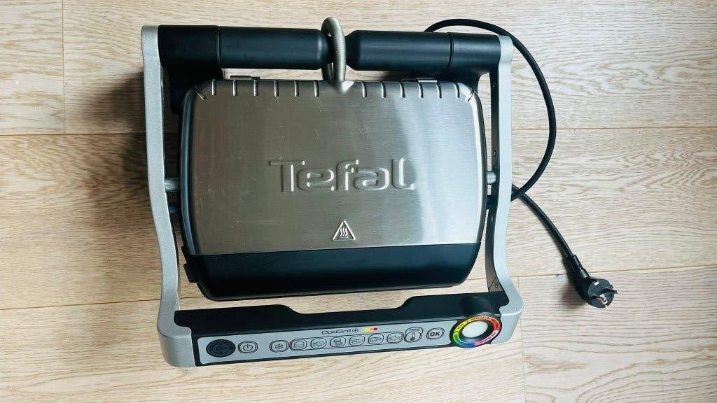 Tefal Optigrill GC712D34/79B, Witgoed en Apparatuur, Ophalen, Uitneembare platen, Gebruikt