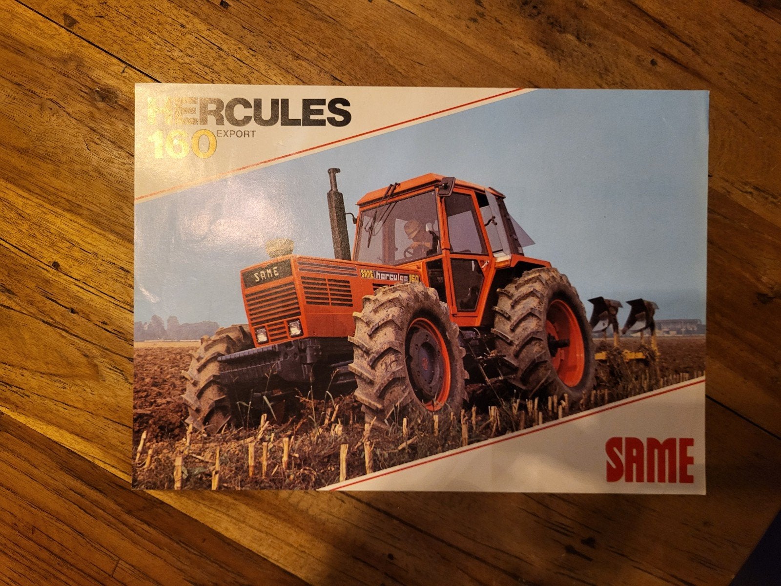 tractor folder Same Hercules 160 Export, Ophalen of Verzenden, Zo goed als nieuw
