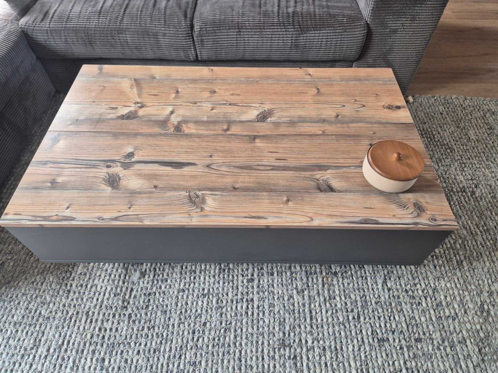 salon tafel, Ophalen
