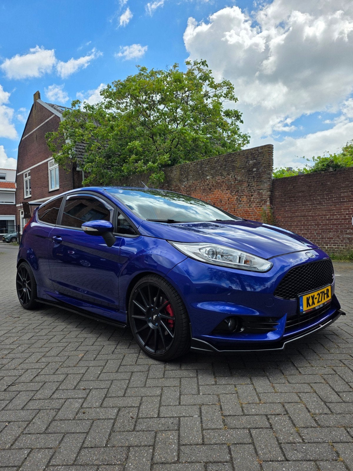 Ford Fiësta ST 1.6 Ecoboost 134KW/182PK 3D 2016 Spirit Blue, 1596 cc, 1063 kg, 4 cilinders, Blauw