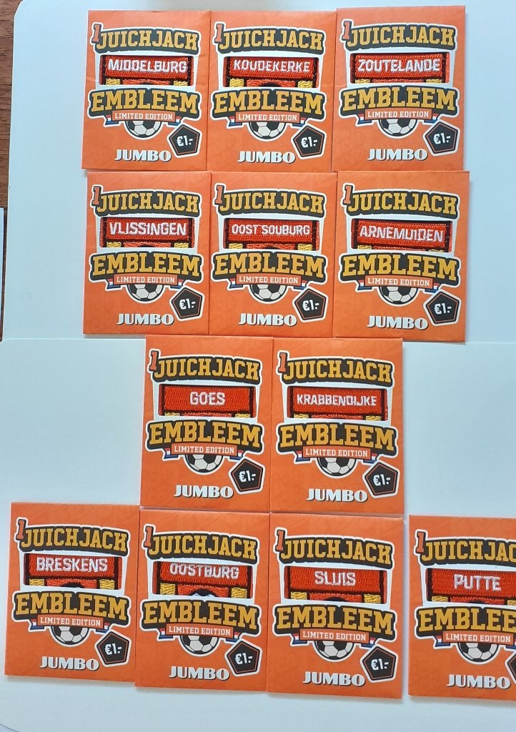 Jumbo Juich Emblemen Zeeland enz, Jumbo, Verzenden