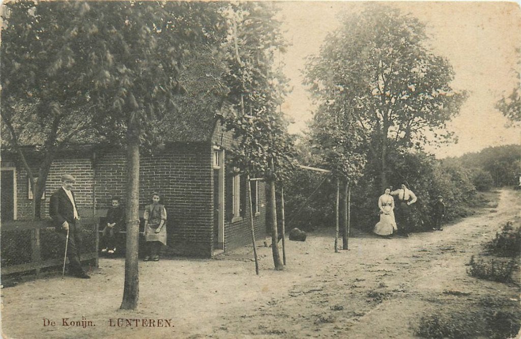 702-045-027 Lunteren De Konijn, Verzenden, Voor 1920, Gelderland