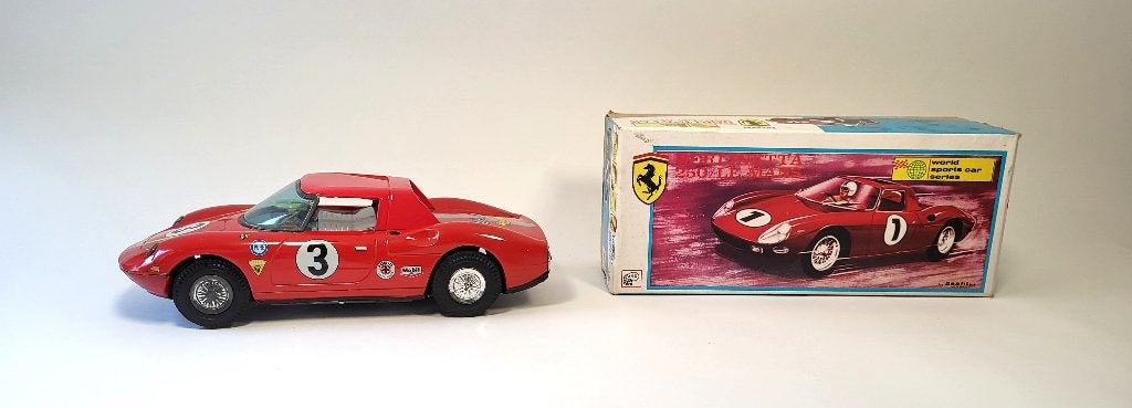 Ferrari Berlinetta 250/ Lemans . Blikken auto in doos., Ophalen of Verzenden