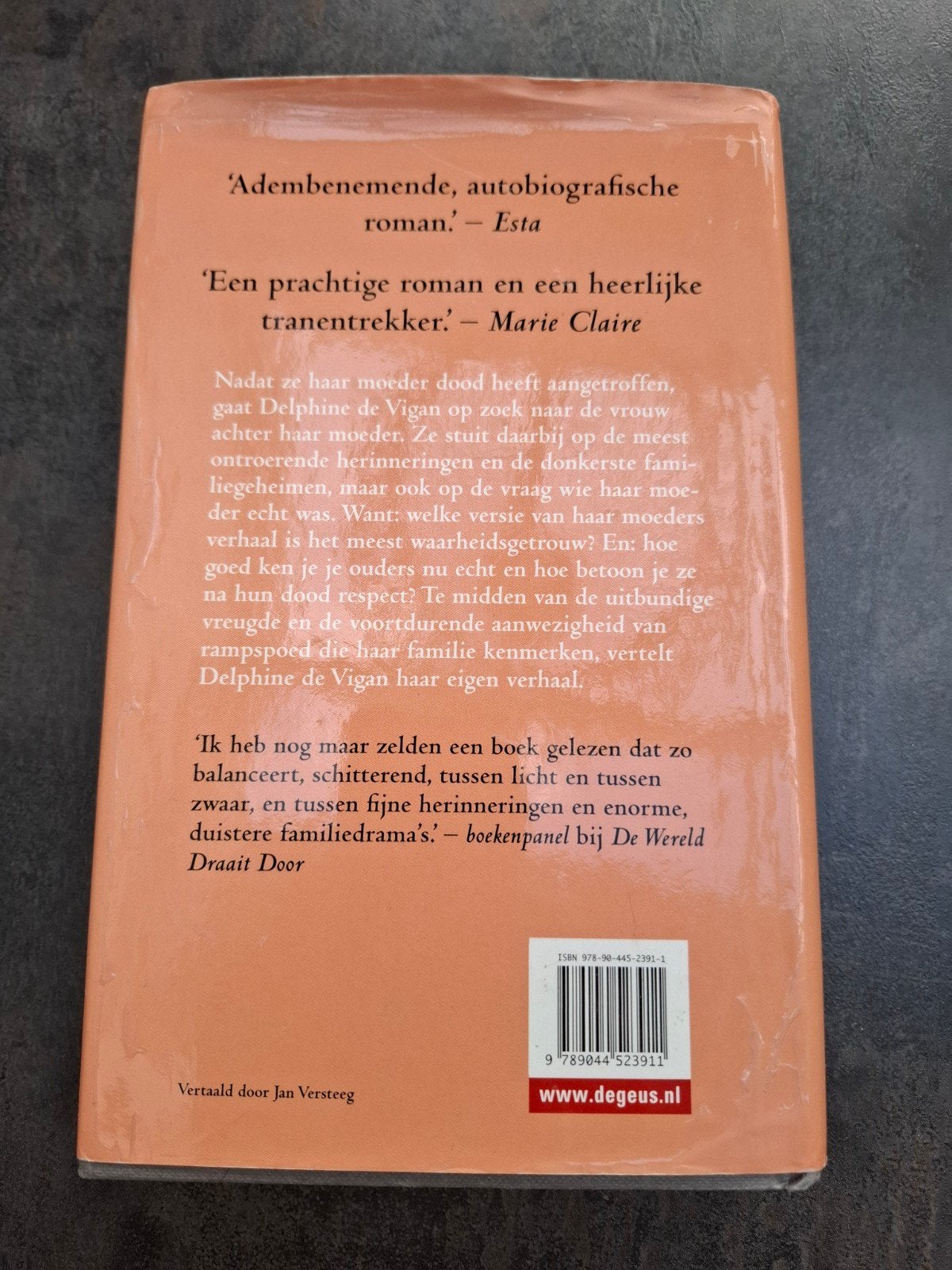 Foto 2 van Delphine de Vigan - Niets weerstaat de nacht