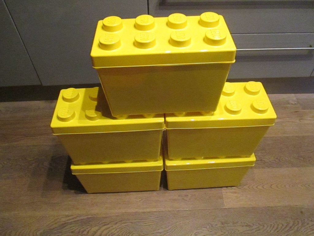 LEGO stapelbare Opbergboxen * Yellow * NIEUW, Ophalen, Nieuw, Compleet, Lego