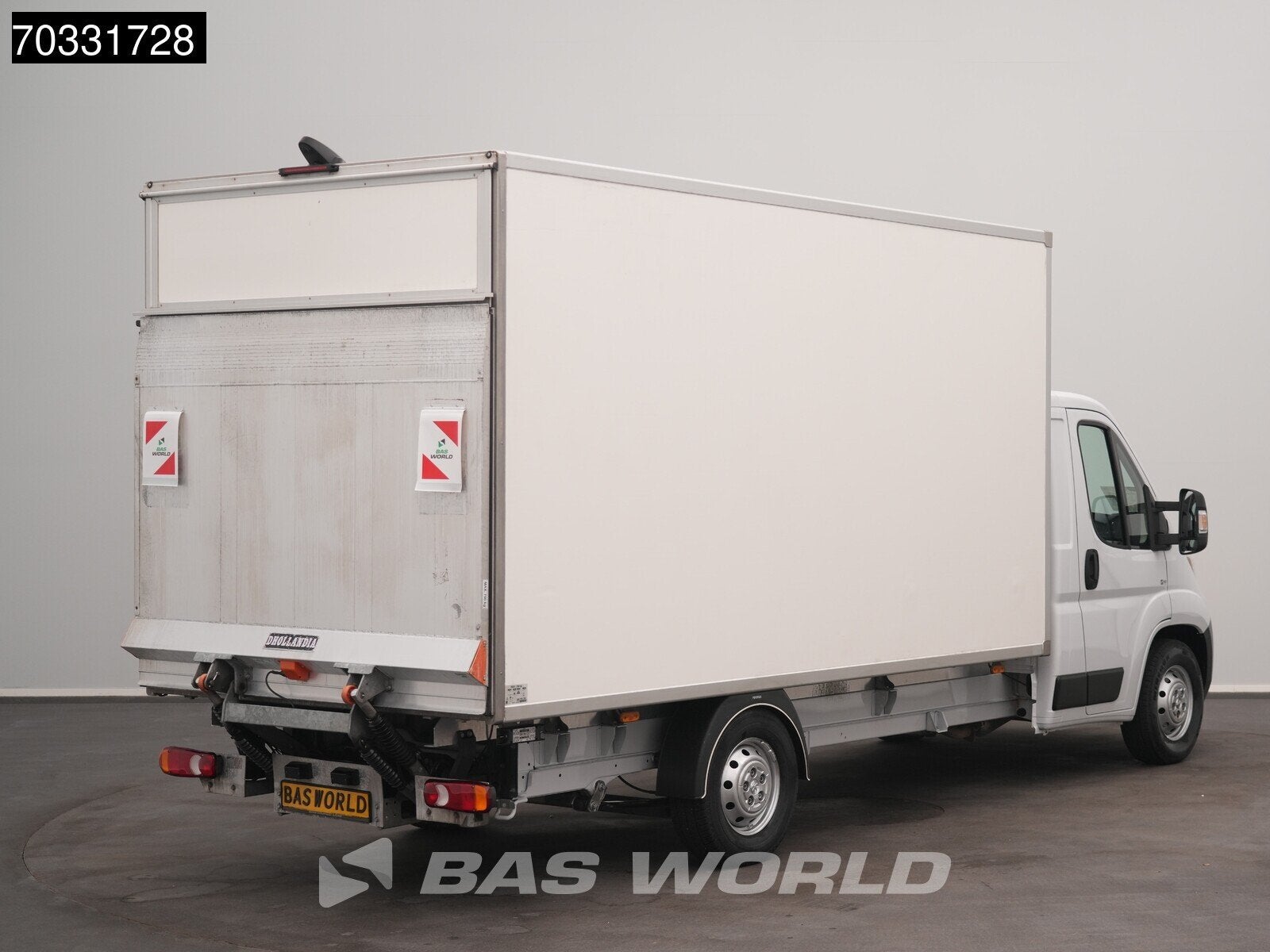 Peugeot Boxer 165PK Laadklep Bakwagen Airco Cruise Camera St, Cruise Control, Stof, Gebruikt, Euro 6