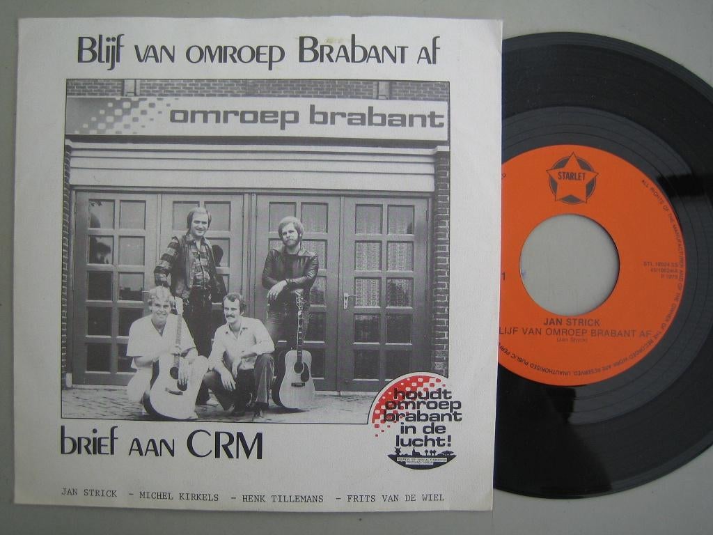 Omroep brabant, Verzenden, Gebruikt, 7 inch, Overige genres
