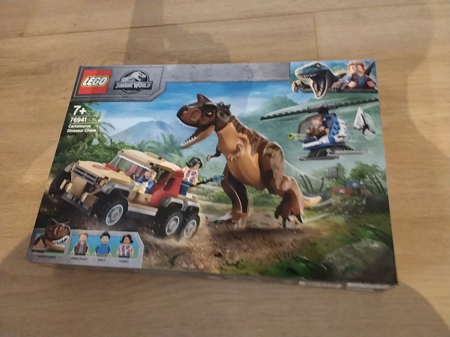 Nieuw LEGO Jurassic World Carnotaurus Dinosaurusjacht 76941, Jurassic World, Lego, Nieuw, Ophalen of Verzenden