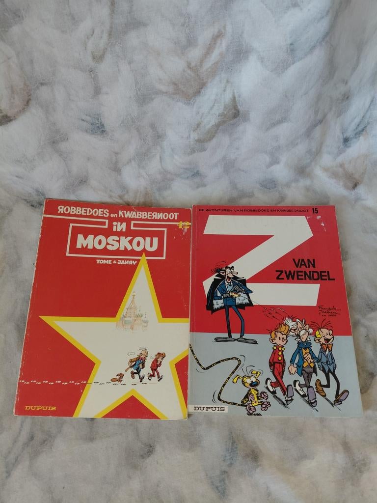 Robbedoes en Kwabbernoot, Boeken, Stripboeken, Meerdere stripboeken, Ophalen of Verzenden, Gelezen, Franquin
