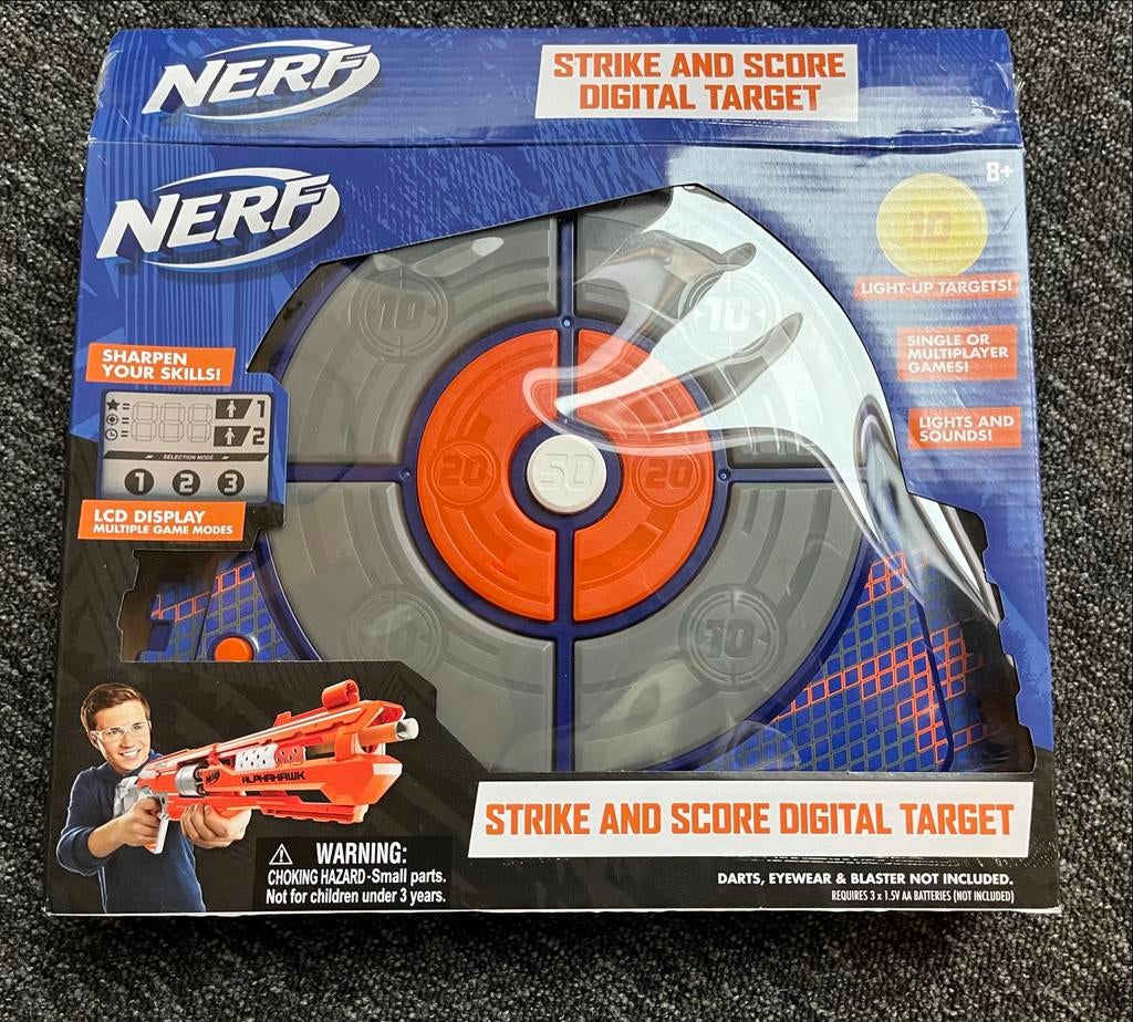 Nerf Strike and Score Digitaal Doelwit - Zo goed als nieuw, Ophalen of Verzenden, Zo goed als nieuw