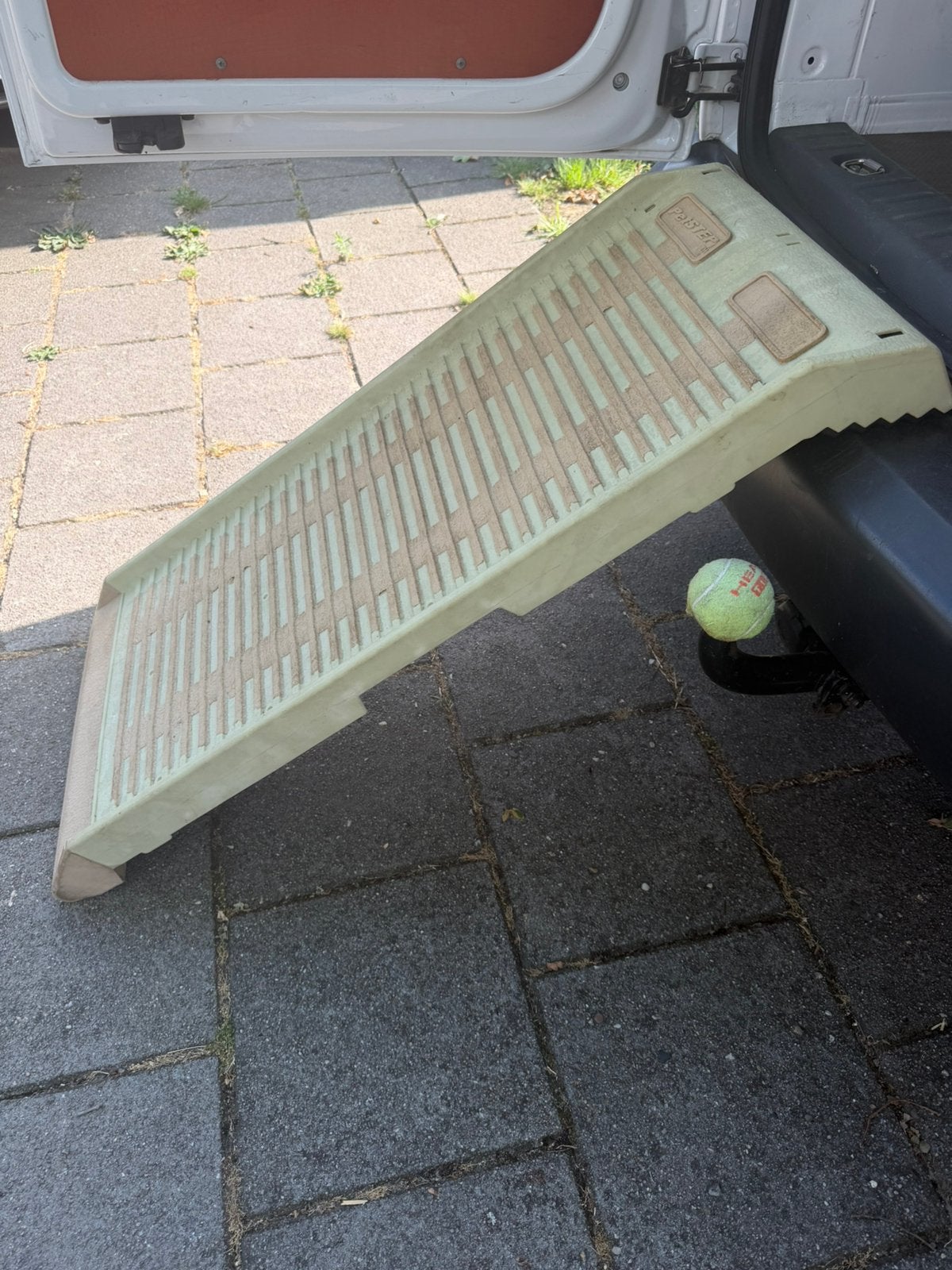 Loopplank, Ophalen, Zo goed als nieuw