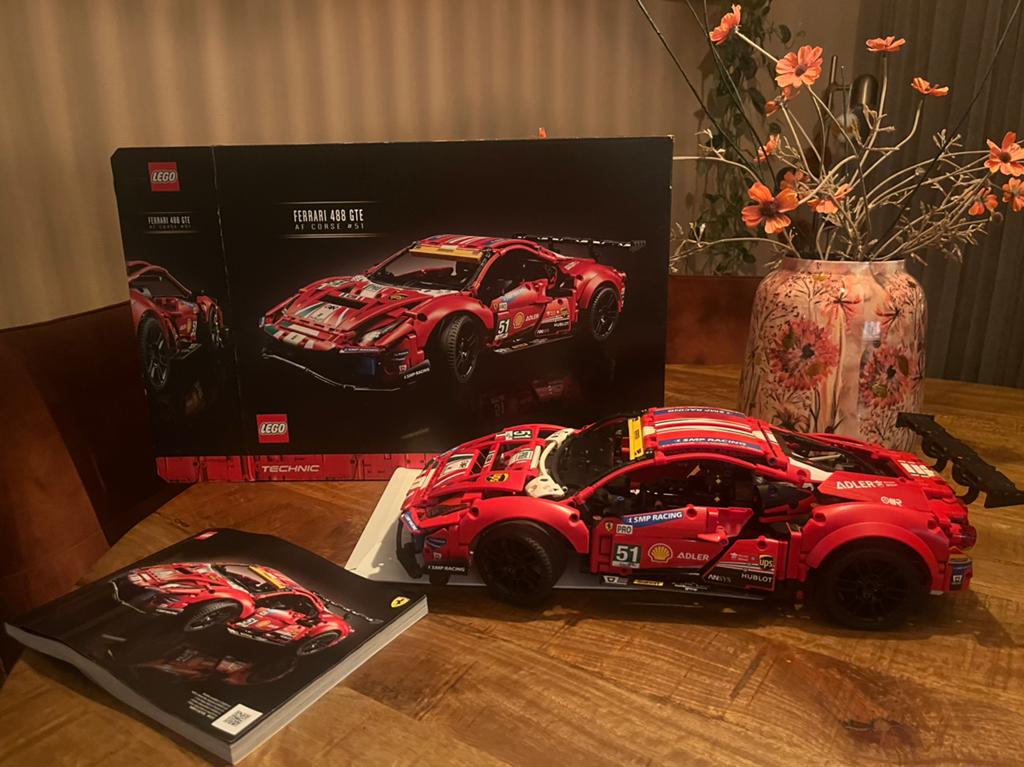 Technisch Lego Ferrari 42125, Ophalen of Verzenden, Zo goed als nieuw