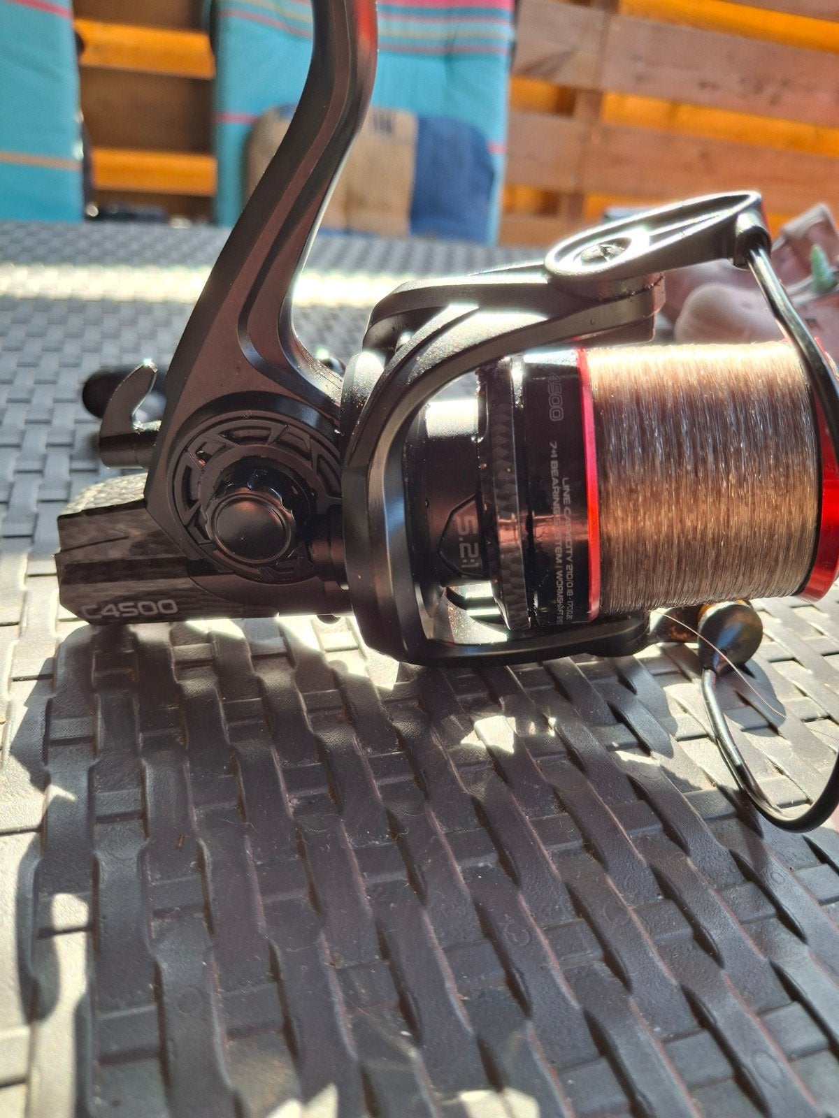 Nytro StarkX Carbon Long Cast 4500 Feedermolen, Watersport en Boten, Hengelsport | Witvissen, Ophalen of Verzenden, Zo goed als nieuw