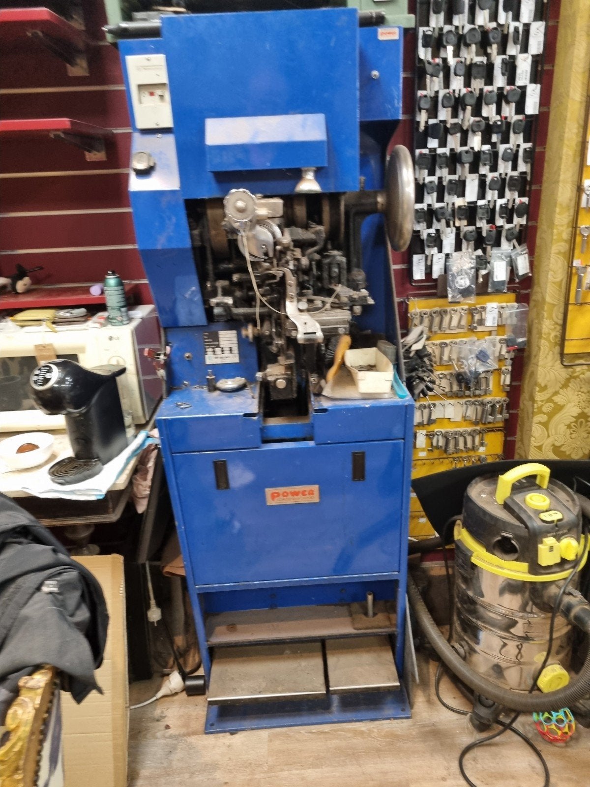 Power aflapper, Ophalen of Verzenden, Gebruikt, Lockmachine, Overige merken