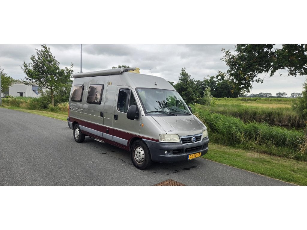 Fiat Ducato 2.8 JTD Safari camper airco, Chemisch toilet, Buscamper of Camperbus, Fiat, Tot en met 2