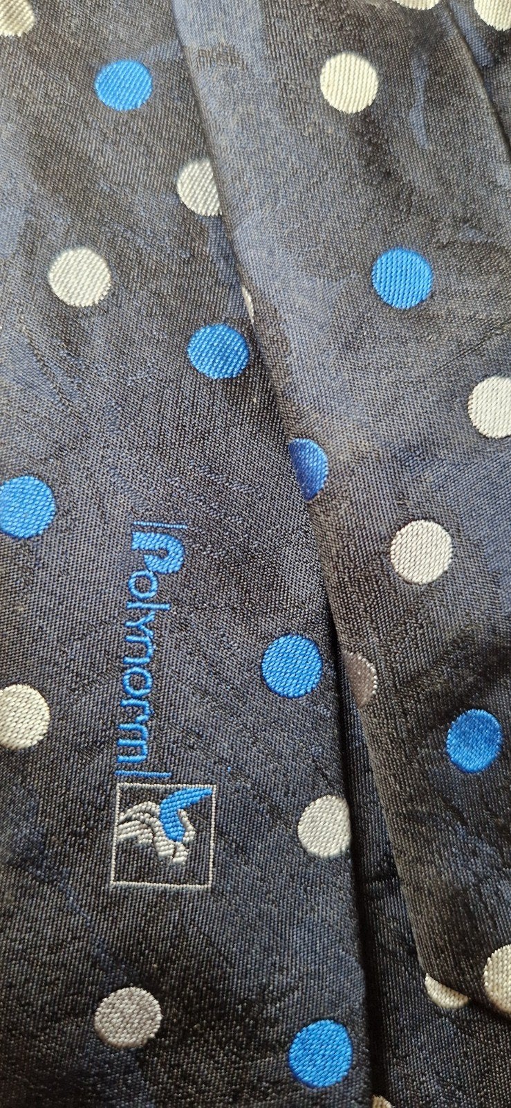 Luxe Vintage POLYNORM Bedrijfstropdas – 100% Pure Zijde, Verzamelen, Ophalen of Verzenden, Zo goed als nieuw