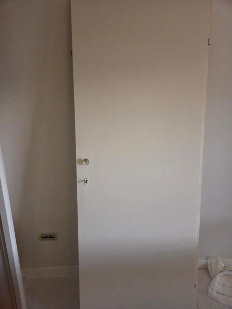 Kastdeur van inbouwkast opdekdeur, Doe-het-zelf en Verbouw, Deuren en Horren, Ophalen, Gebruikt, Minder dan 80 cm, Binnendeur
