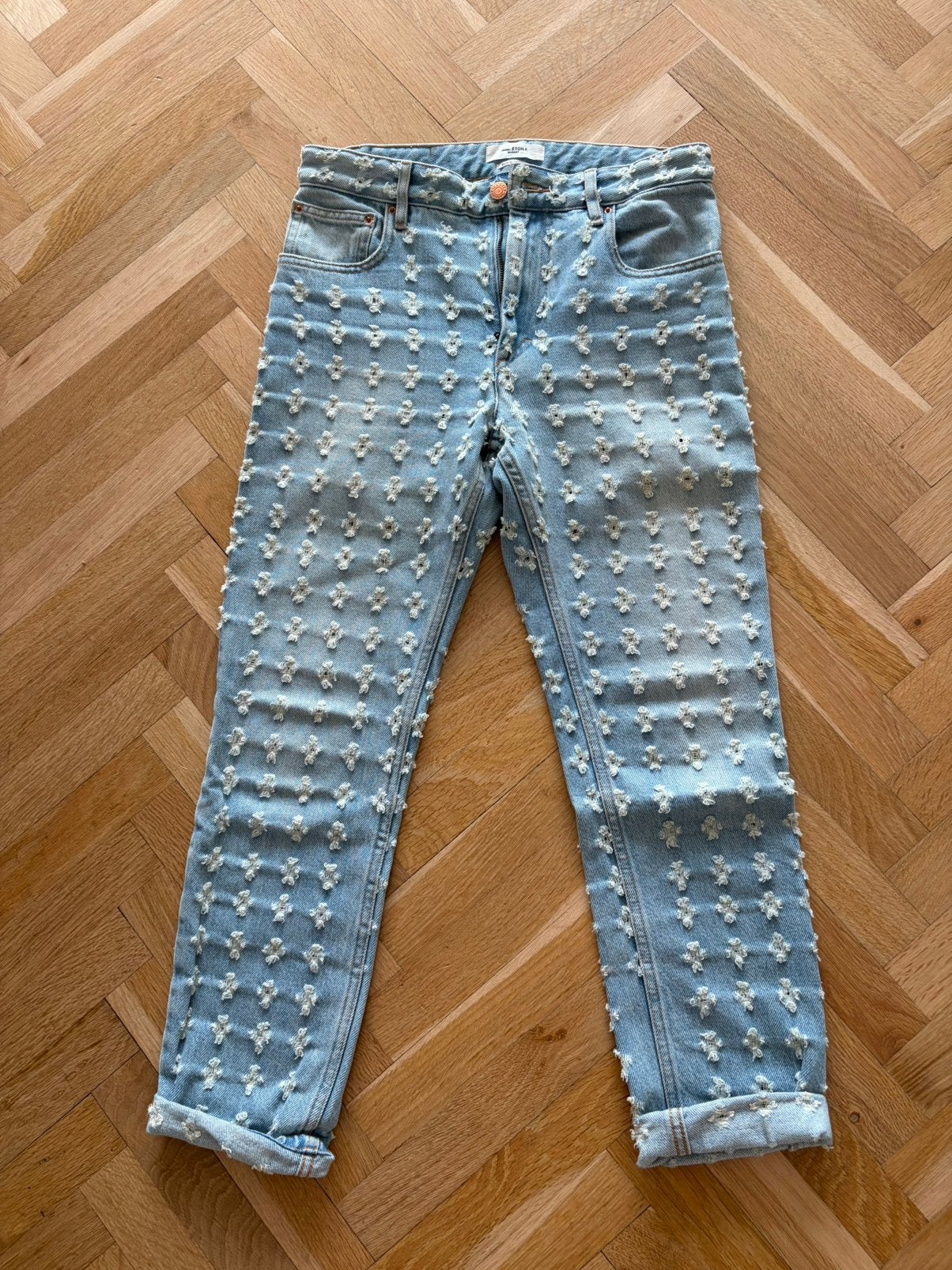 Mooie jeans Isabel Marant maat xs/34, Verzenden, Zo goed als nieuw, Blauw, W27 (confectie 34) of kleiner