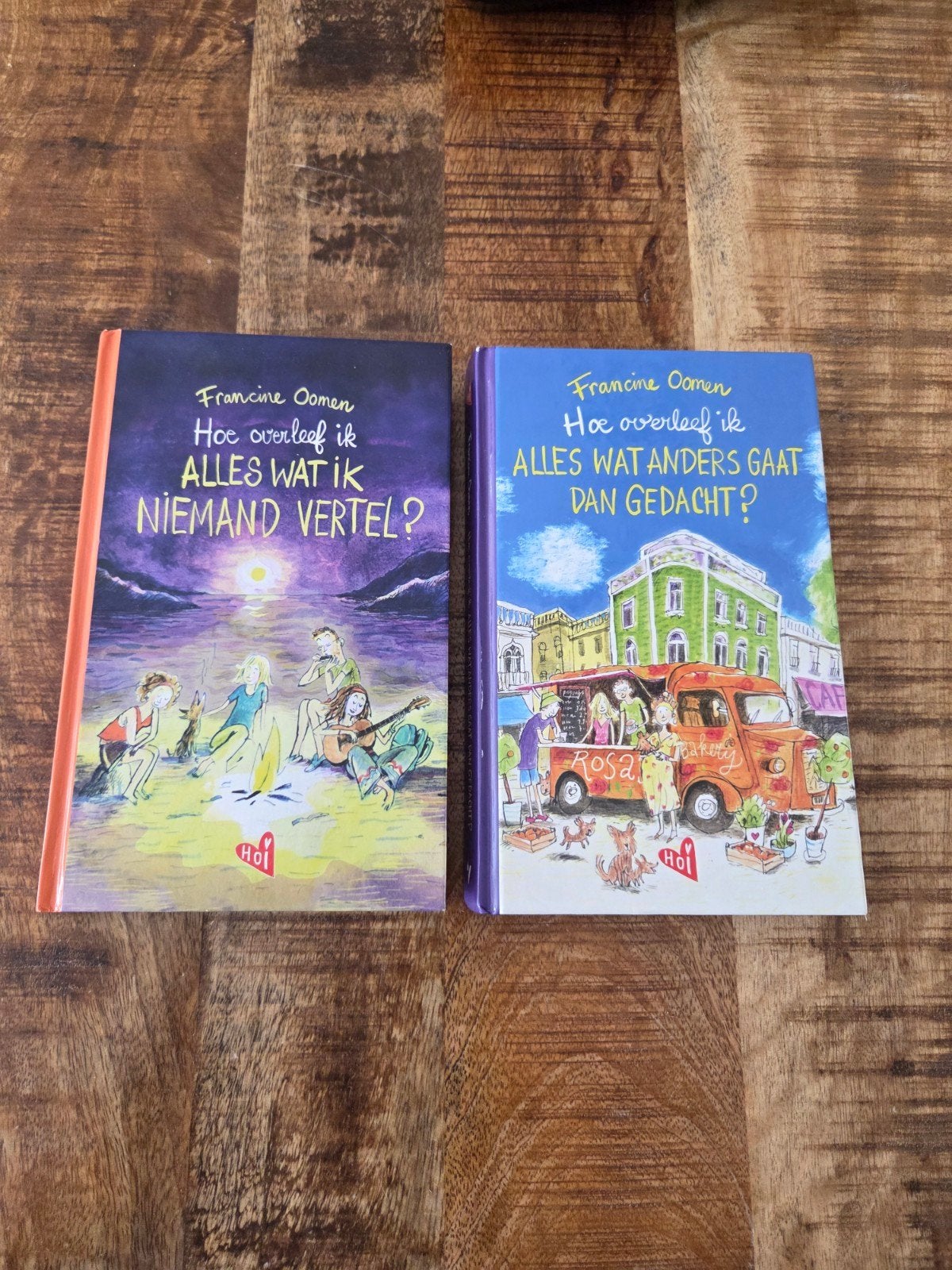 Francine Oomen - Hoe overleef ik... (2 boeken), Boeken, Ophalen of Verzenden, Zo goed als nieuw, Francine Oomen, Nederland