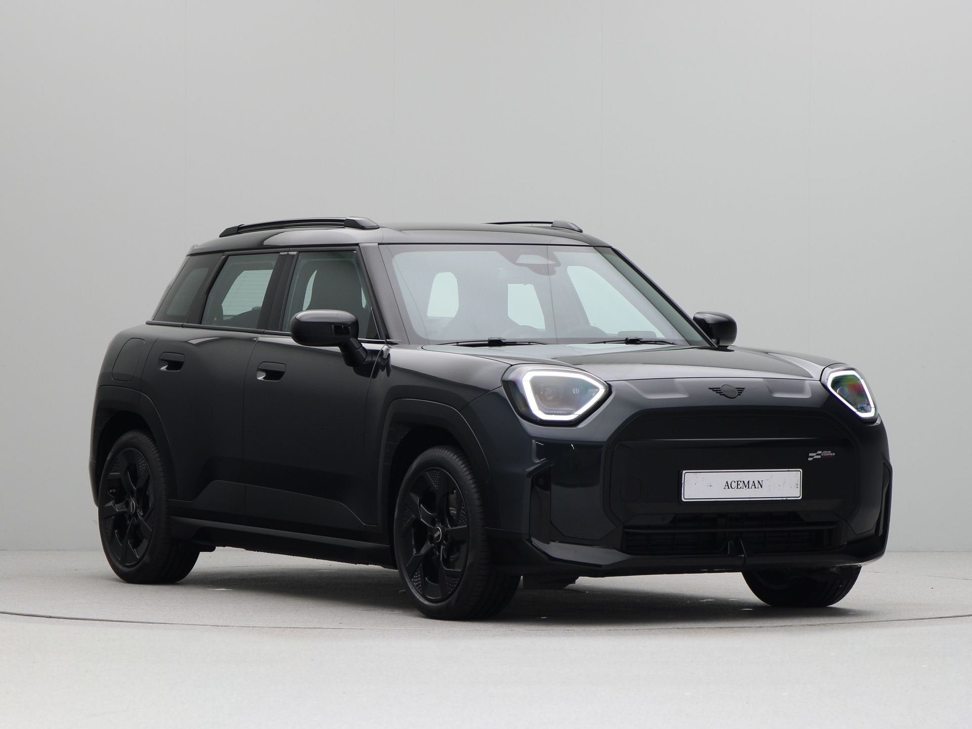 MINI Aceman E John Cooper Works Pakket S Plus PRIVATE LEASE, Auto's, Zwart, Aceman, Nieuw, 184 pk