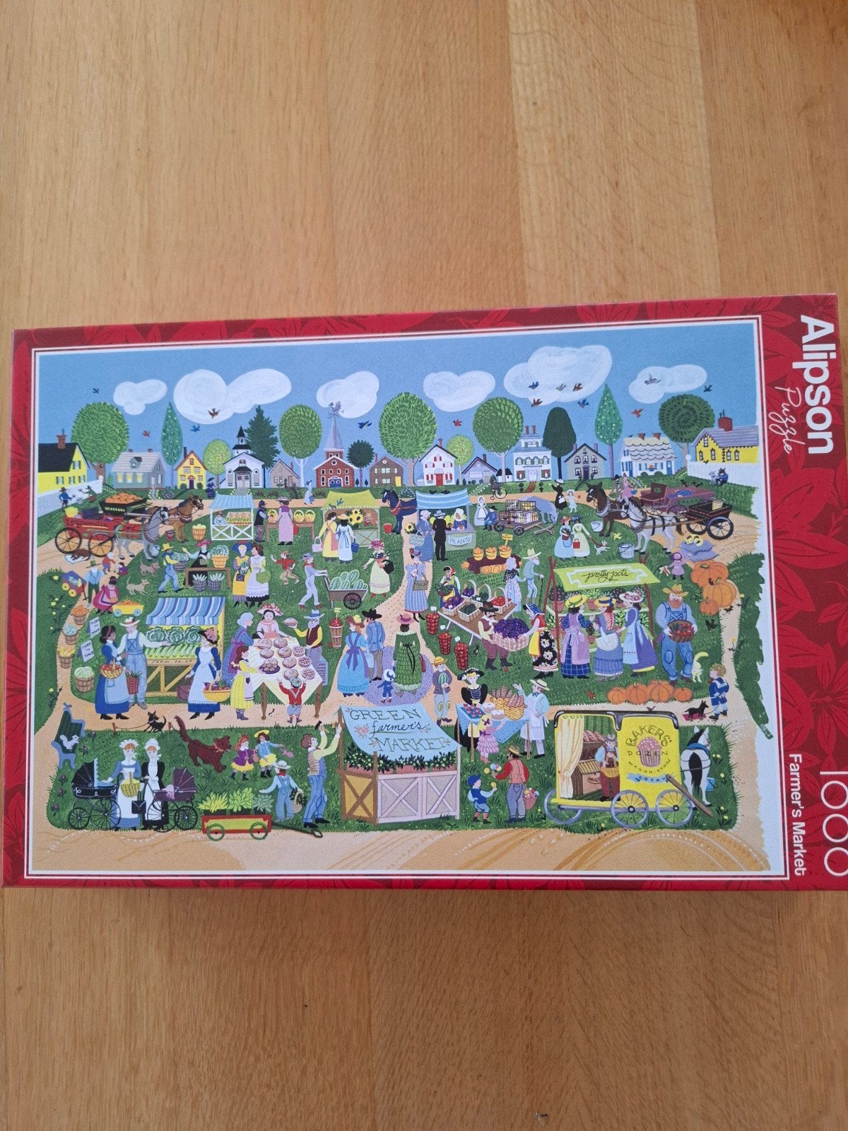 Farmer's Market - 1000 stukjes, Ophalen of Verzenden, 500 t/m 1500 stukjes, Zo goed als nieuw, Legpuzzel