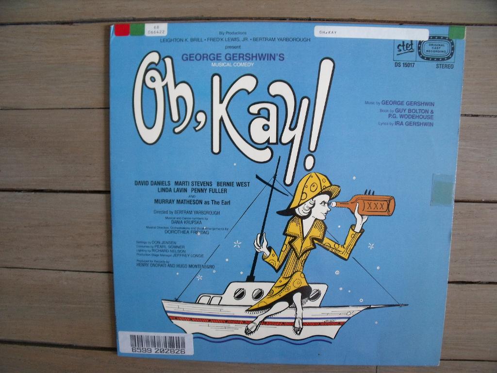 Geroge Gershwin's Oh Kay, Ophalen of Verzenden, Zo goed als nieuw, 12 inch