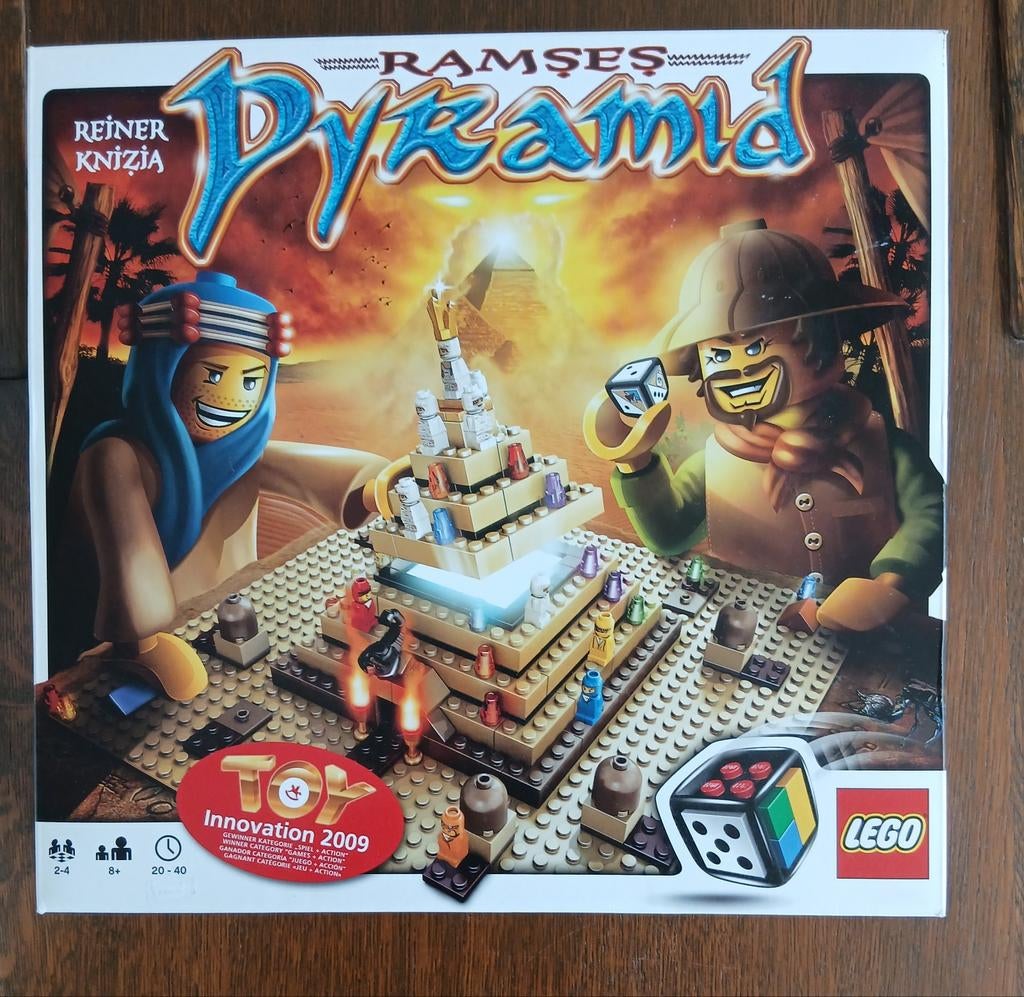Lego 3843 Bordspel Ramses Pyramid, Overige thema's, Lego, Ophalen of Verzenden, Zo goed als nieuw