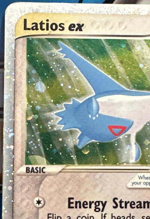 Pokemon Latios 94/97 Foil - EX - EX Dragon -PSA 1 waardig!, Ophalen of Verzenden, Gebruikt, Losse kaart, Foil
