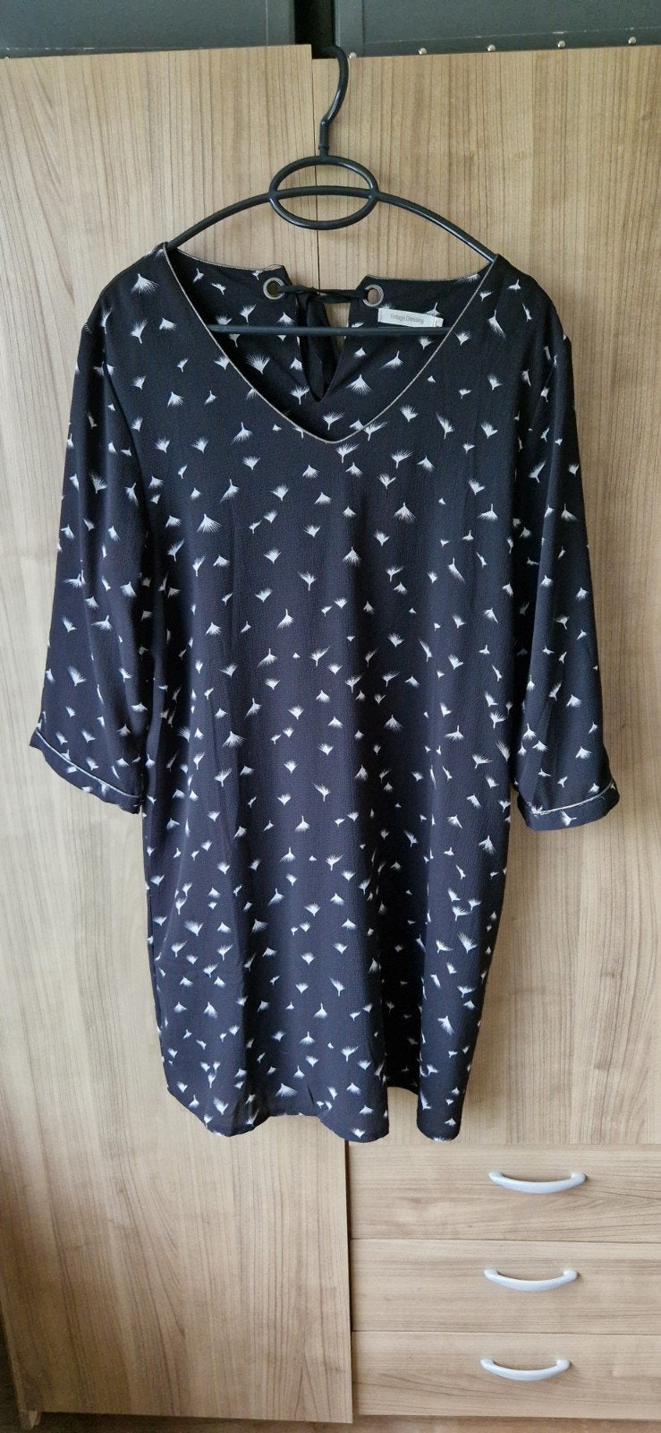 Leuke jurk of tuniek, Maat 42/44 (L), Ophalen of Verzenden, Zo goed als nieuw, Vintage dressing