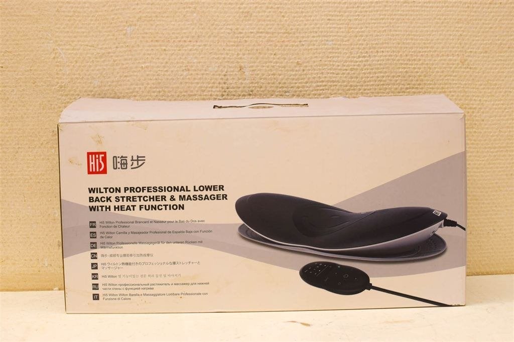 His Black stratcher & Massager 51067, Sport en Fitness, Massageproducten, Ophalen of Verzenden, Gebruikt, Massagetafel