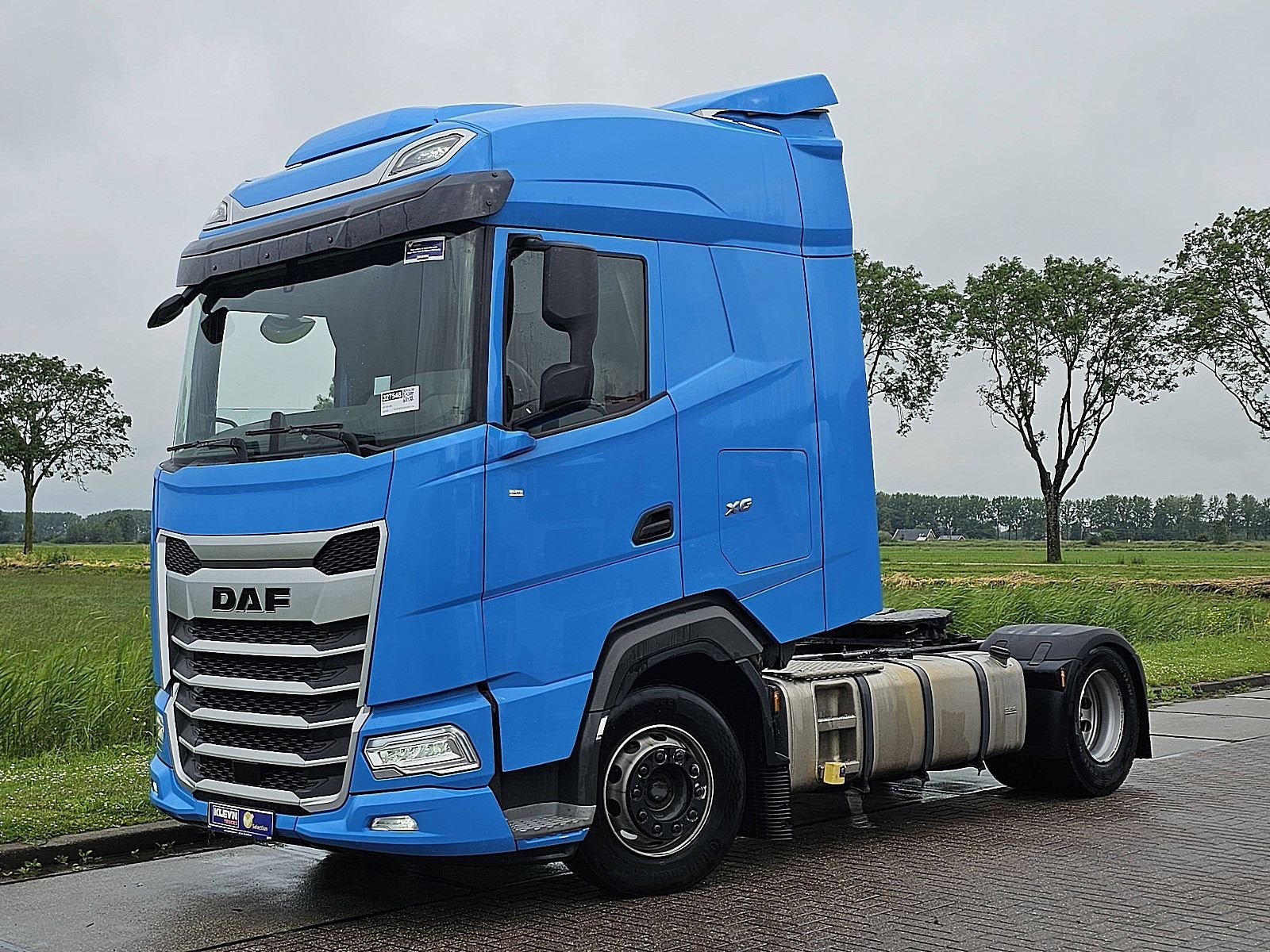 DAF XG 480 377tkm, Auto's, Vrachtwagens, Automaat, Euro 6, Stoelverwarming, Blauw