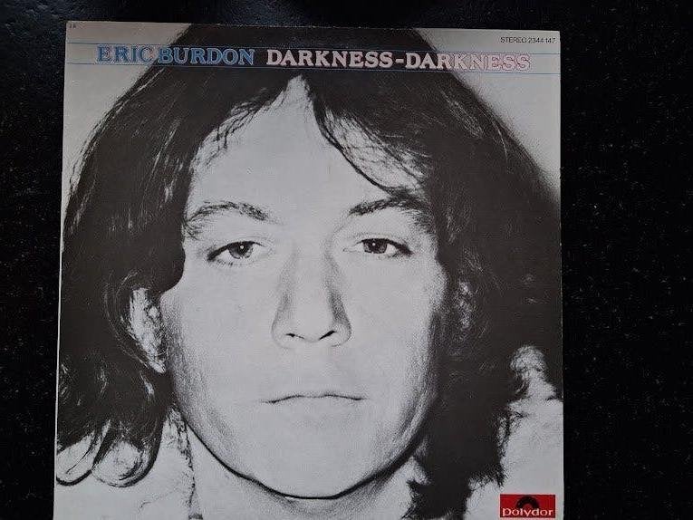 ERIC BURDON - DARKNESS - LP, Verzenden, Gebruikt, Pop, LP