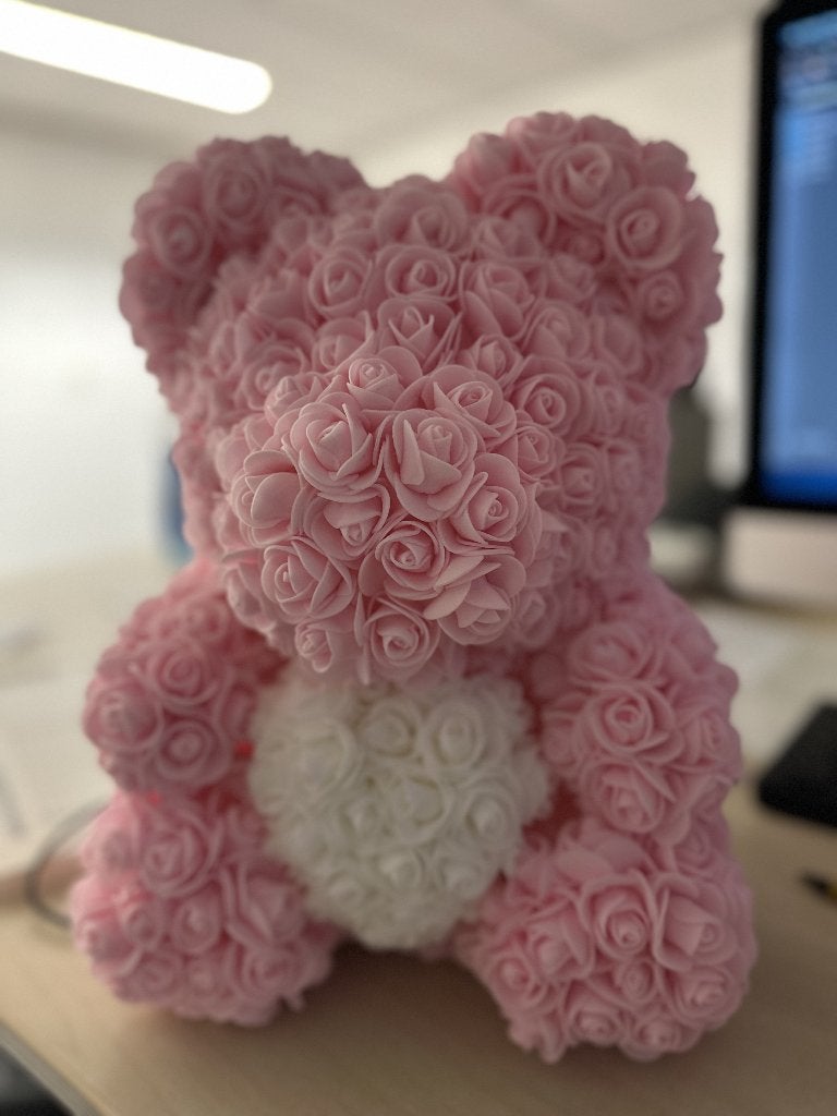 Rozen beren Valentijn geschenk - verjaardag - Liefde NIEUW, Verzamelen, Beren en Cherished Teddies, Ophalen of Verzenden, Nieuw
