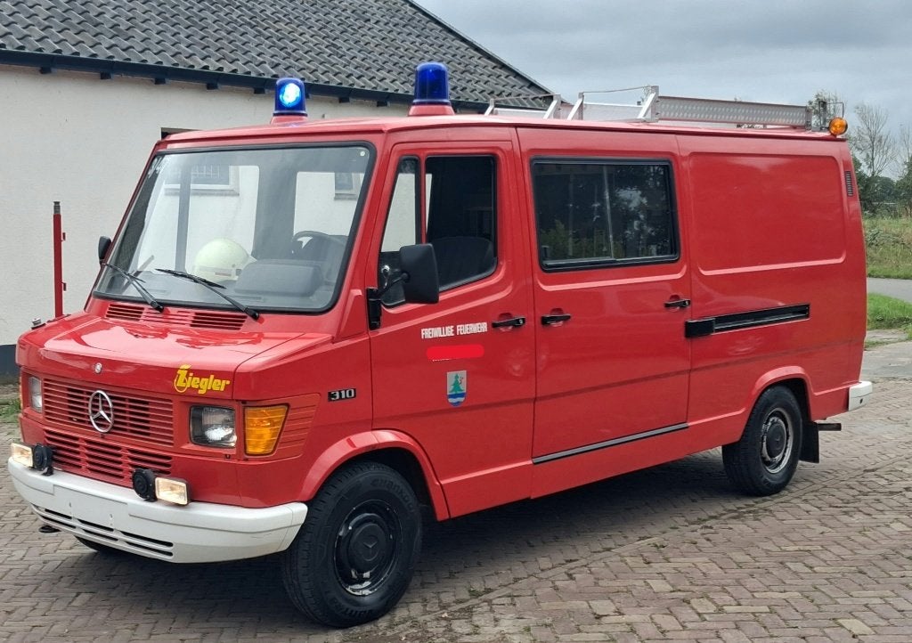 mercedes bus BELASTINGVRIJ camper OLDTIMER benzine BRANDWEER, foto 2