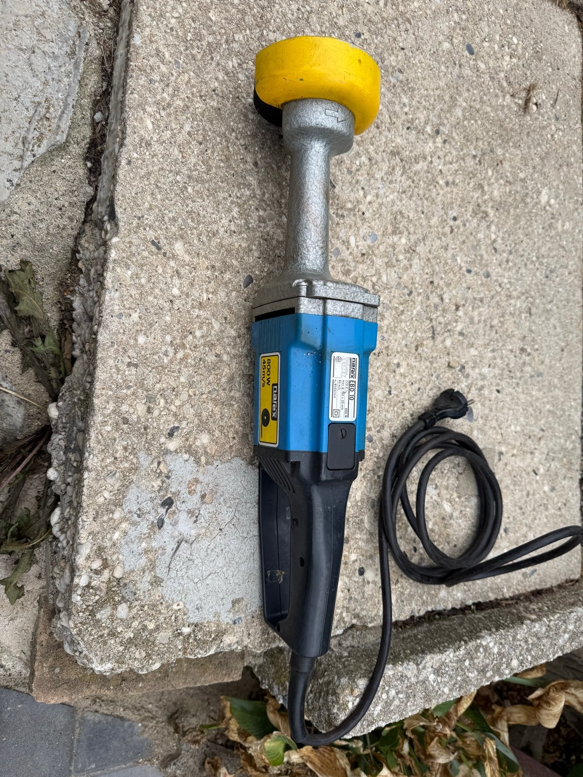 Narex EBO 10 Elektrische Rechte Slijpmachine 800W, Ophalen of Verzenden, Gebruikt, 700 tot 1000 watt, Rechte handslijpmachine