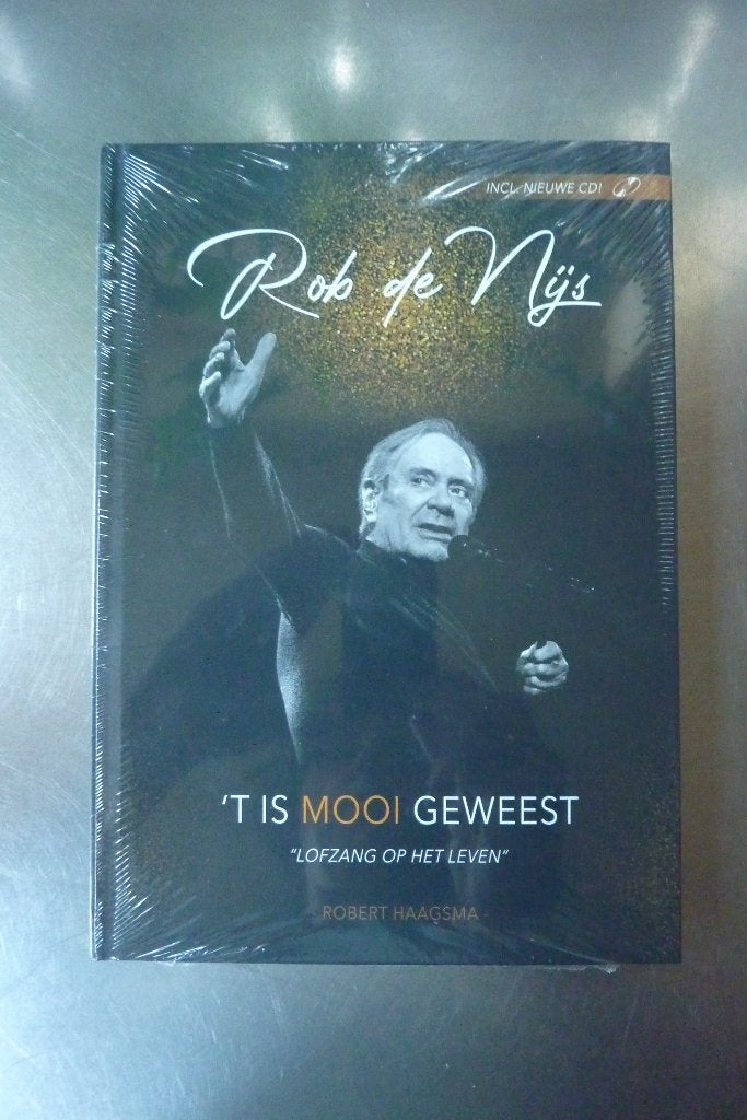 Rob de Nijs 'T is mooi geweest - Robert Haagsma NIEUW, Boeken, Ophalen of Verzenden, Nieuw, Artiest