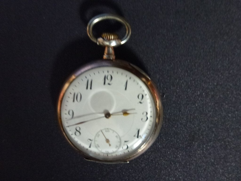 zakhorloge, Sieraden, Tassen en Uiterlijk, Overige merken, Zakhorloge, Staal, Ophalen of Verzenden